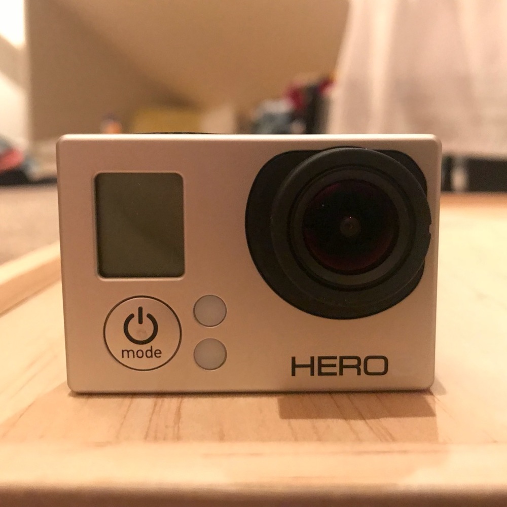 Go Pro Hero 3 -used a few times.
